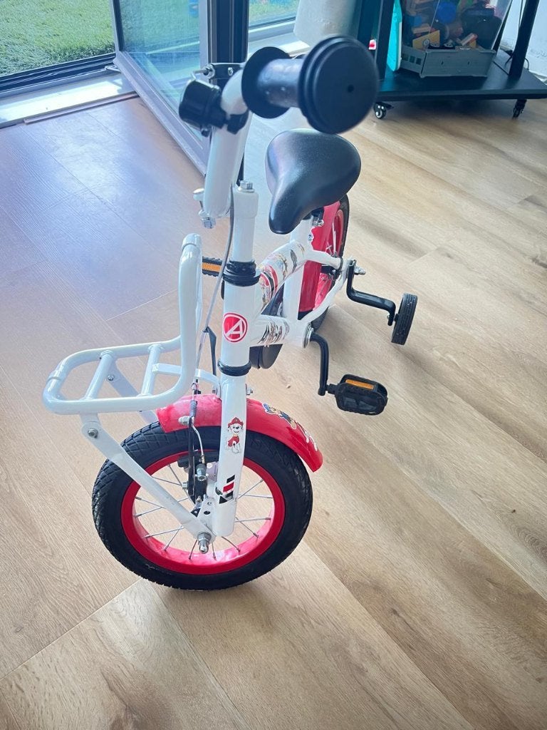 AMIGO 2cool Jongensfiets - Kinderfiets 12 inch - Wit, Velgrem, 14 inch of minder, Ophalen of Verzenden, Amigo BMX