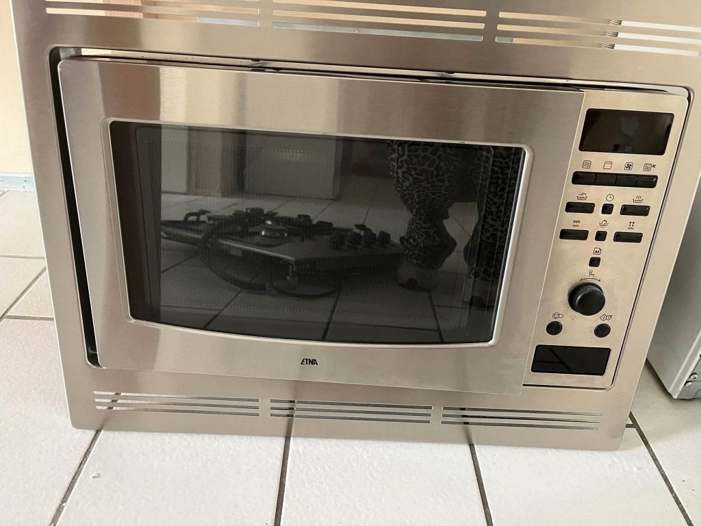 Inbouw combimagnetron, Witgoed en Apparatuur, Ophalen, Combimagnetron, Gebruikt, Inbouw