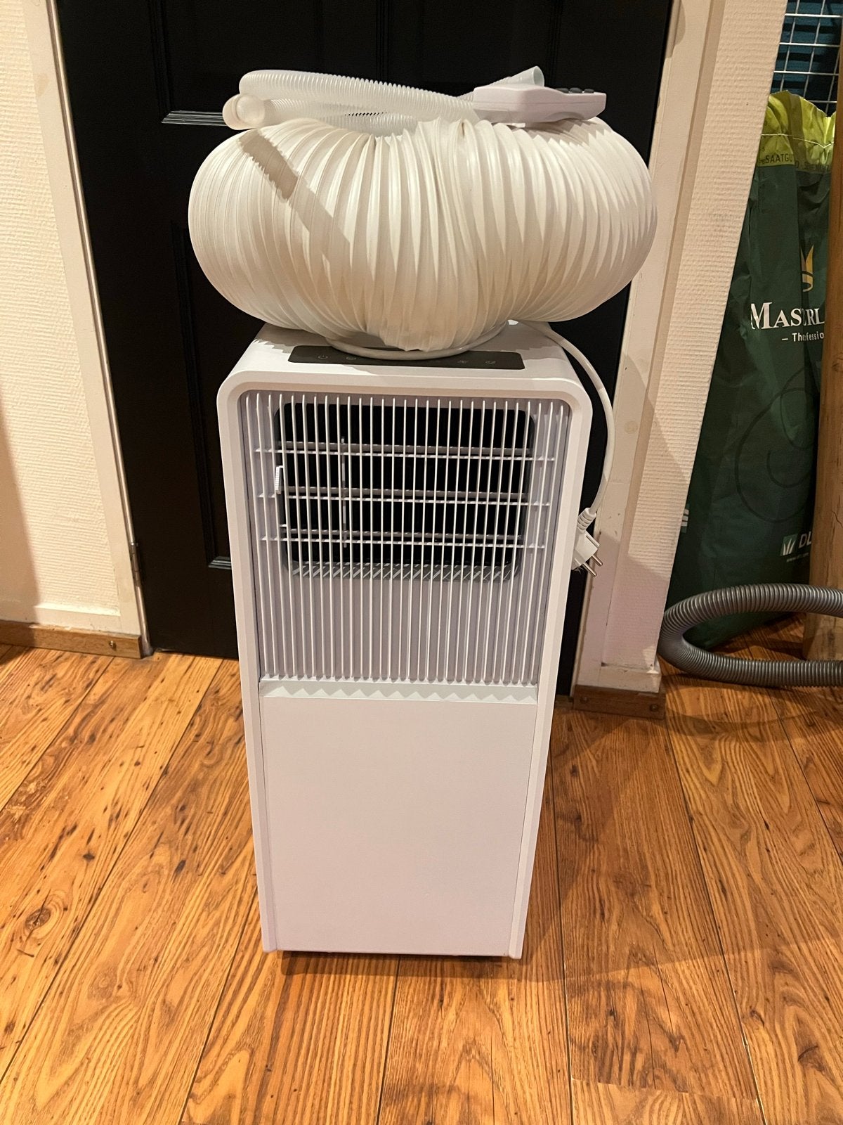Mobiele airco Hands.n 7000 BTU met perspex raamafdichting, Gebruikt, Minder dan 60 m³, 3 snelheden of meer, Ophalen of Verzenden