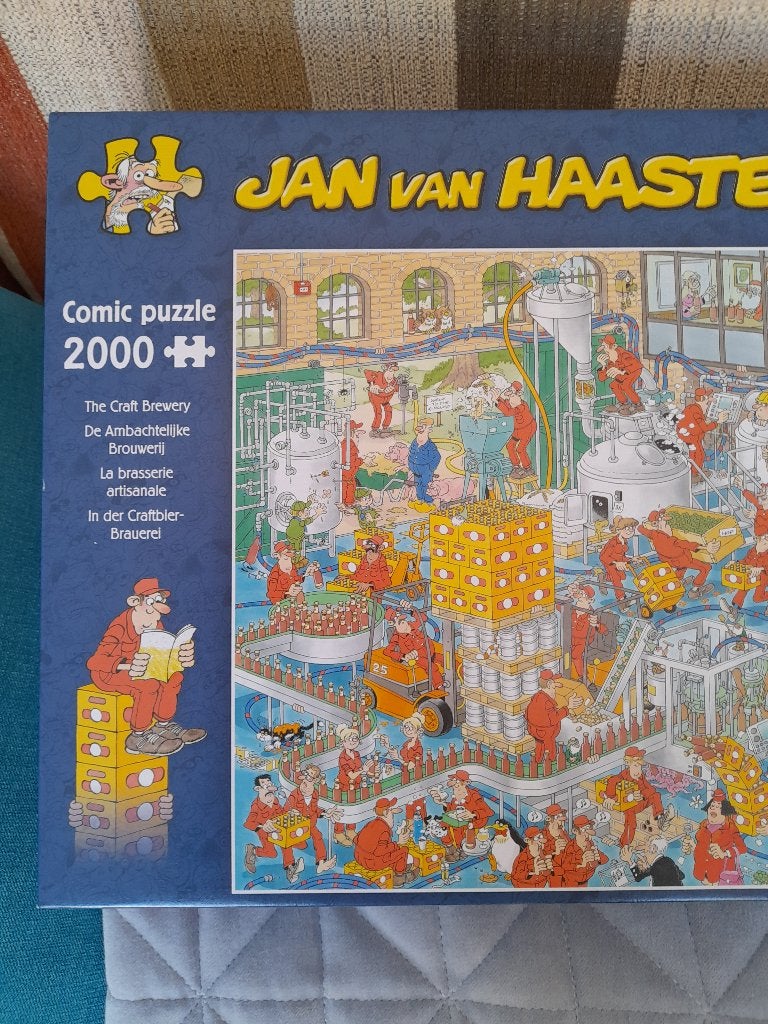 JAN VAN HAASTEREN 2000, Hobby en Vrije tijd, Denksport en Puzzels, Ophalen of Verzenden, 500 t/m 1500 stukjes, Zo goed als nieuw