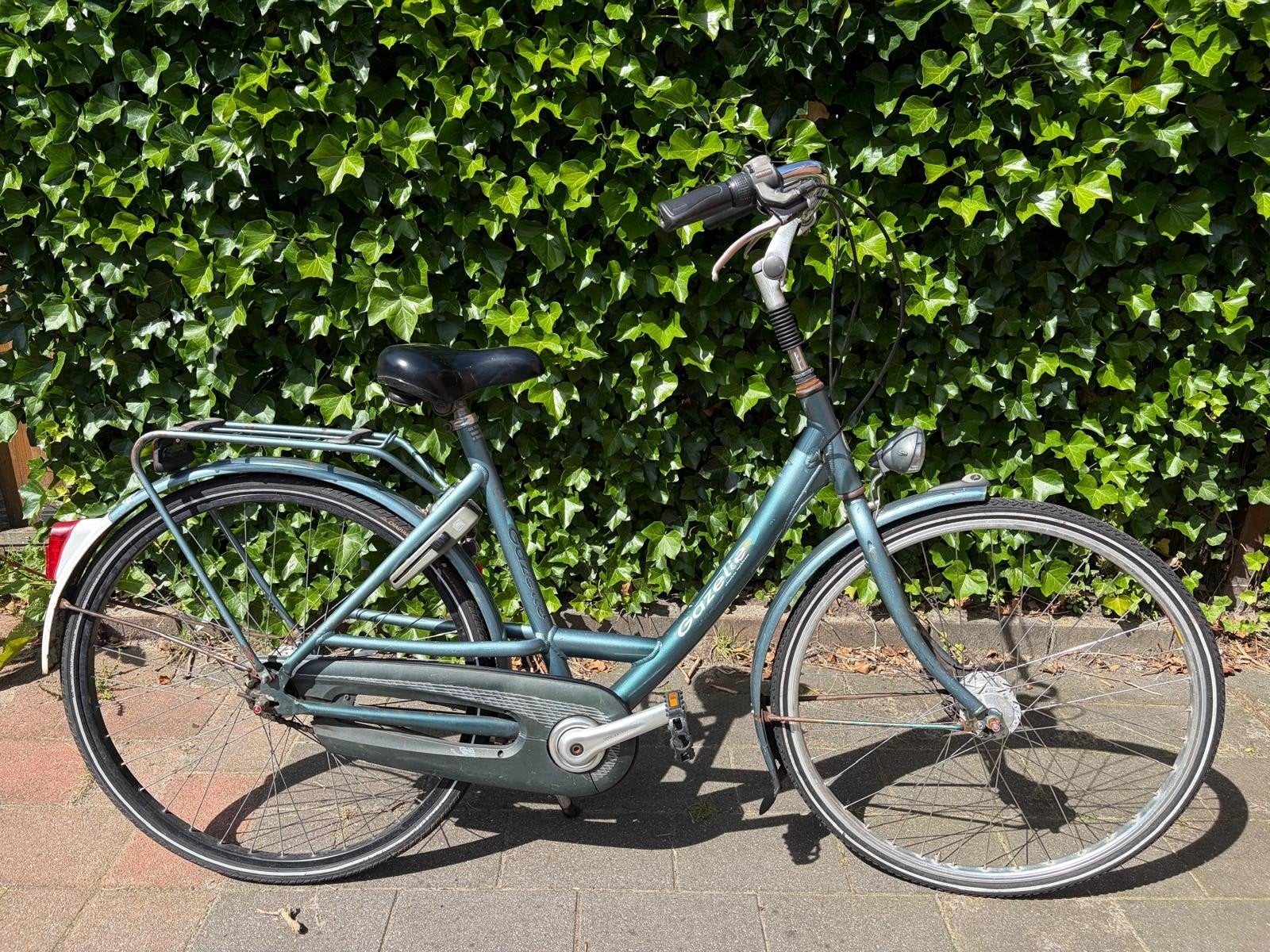 Gazelle damesfiets met 7 versnellingen, Ophalen, Terugtraprem, Versnellingen, Gazelle