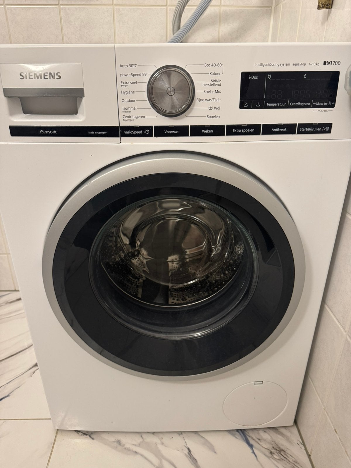 Siemens iq700 wasmachine 1-10kg, Witgoed en Apparatuur, Wasmachines, Ophalen, Kort programma, 85 tot 90 cm, Bovenlader
