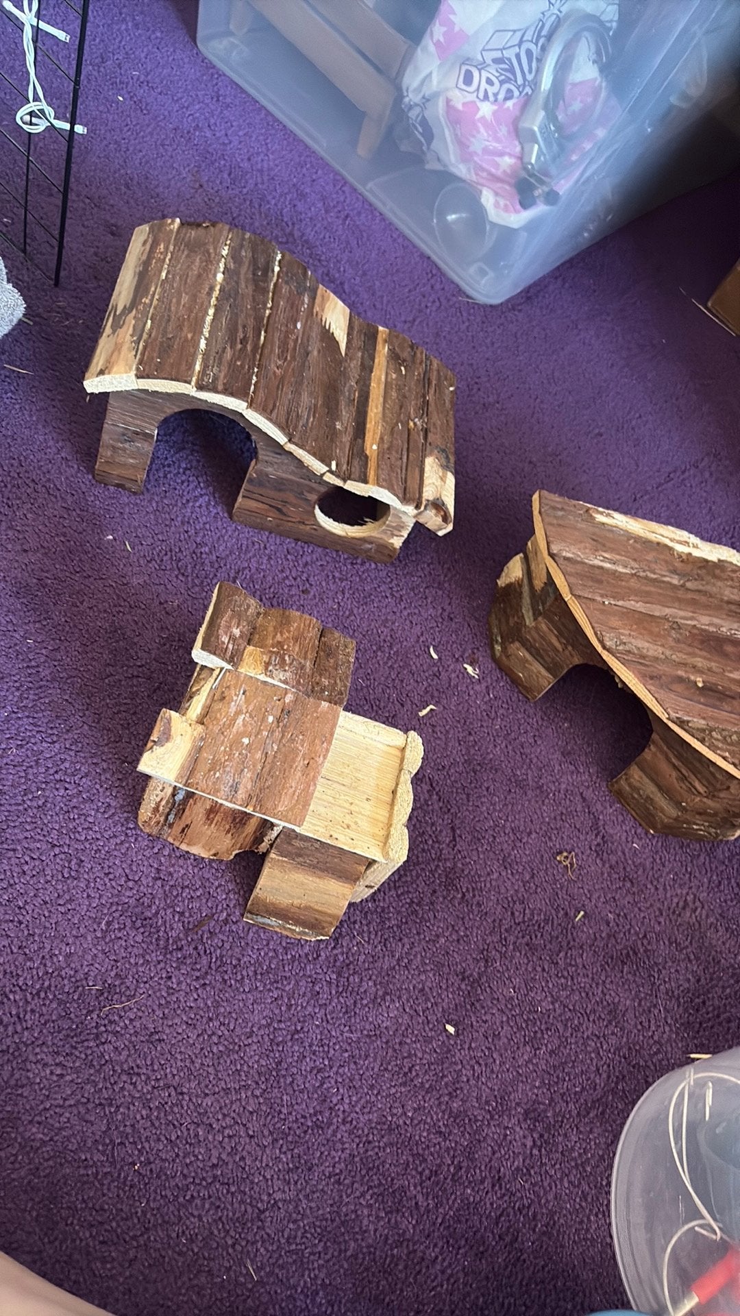 Knaagdieren huisjes, Dieren en Toebehoren, Ophalen, Gebruikt, Speelgoed