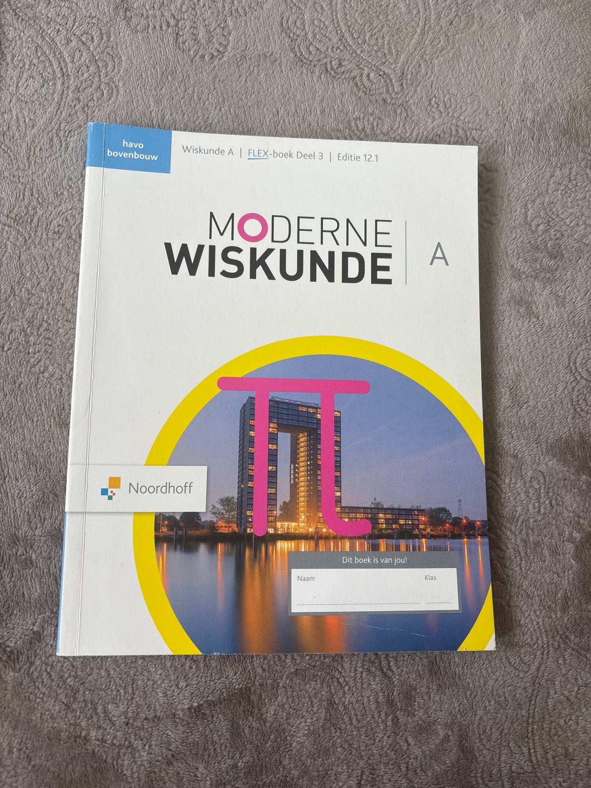 Moderne Wiskunde A FLEX-boek Deel 3 havo bovenbouw, Boeken, Verzenden, Gelezen, HAVO, Wiskunde A
