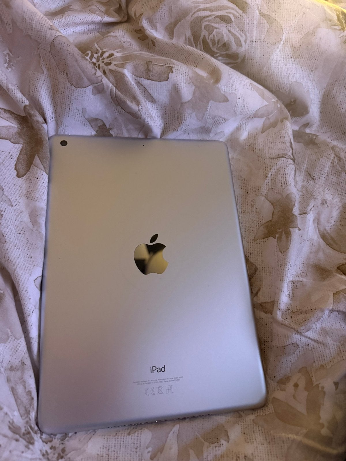zilvere ipad 6e generatie 128 gb, Computers en Software, 10 inch, Gebruikt, Apple iPad, Ophalen of Verzenden