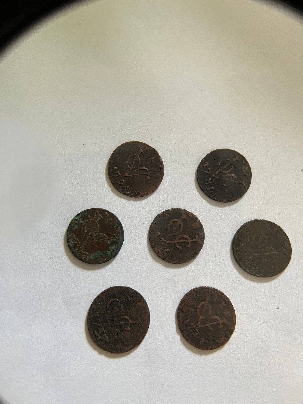 VOC munten, Postzegels en Munten, Ophalen, Vóór koninkrijk, Setje