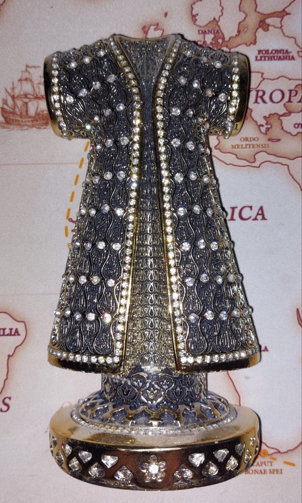 Islam decoratie Kaftan met 99 namen van Allah, Ophalen of Verzenden, Zo goed als nieuw, Religie
