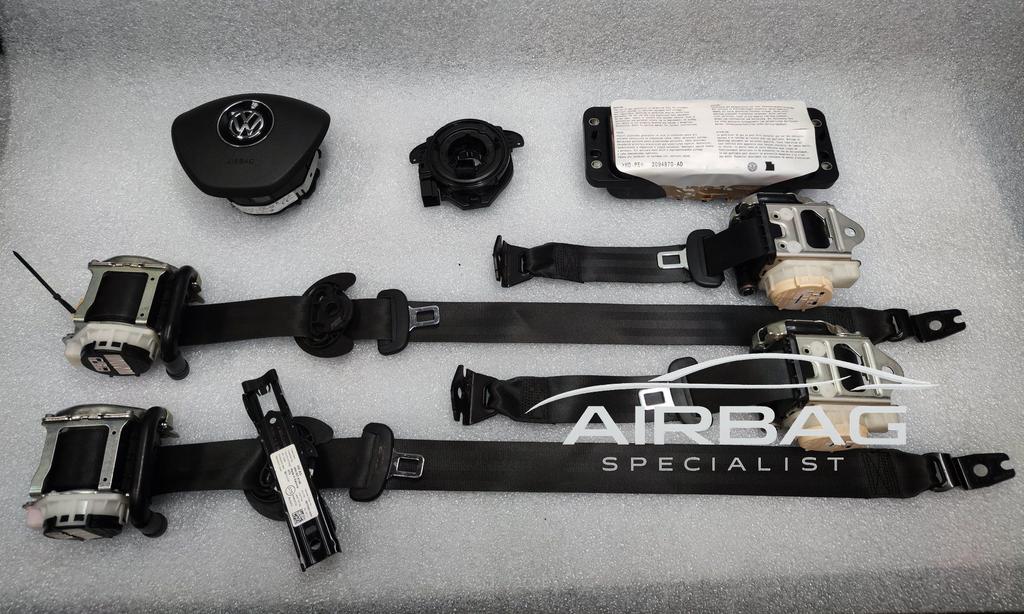Volkswagen Polo 2017+ 2G airbag set: stuurairbag, klokveer,, Auto-onderdelen, Gebruikt, -, -, Ophalen of Verzenden