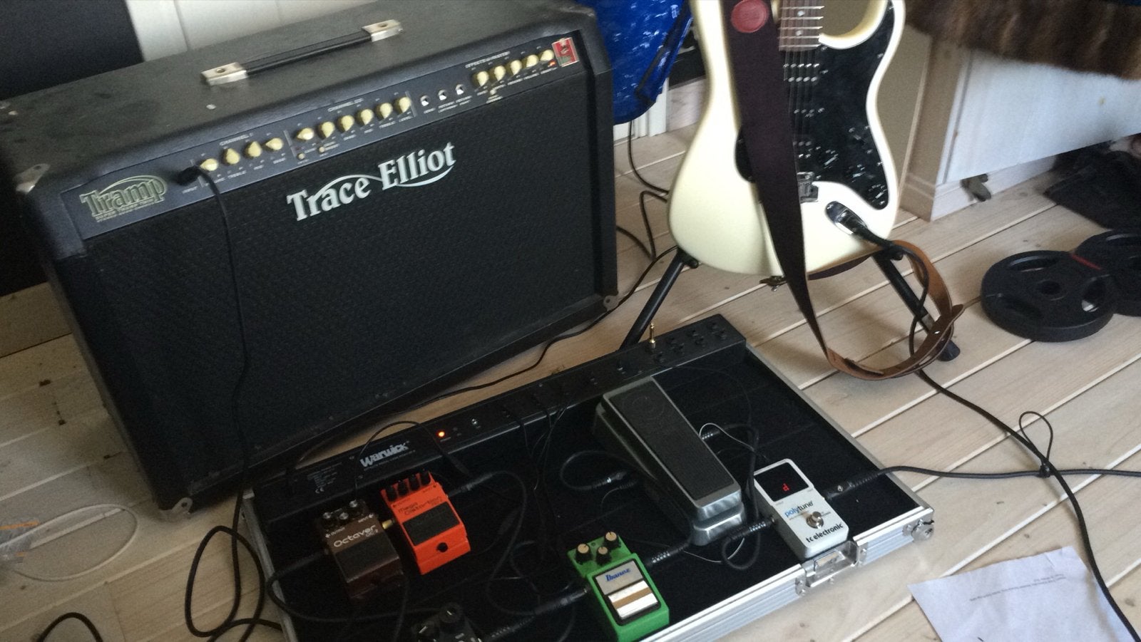 Trace Elliot Super Tramp Quad Chorus Custom Shop, Ophalen, Gebruikt, Gitaar, 100 watt of meer