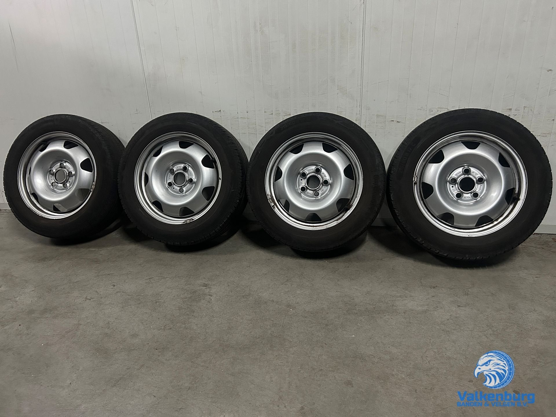 7mm! Originele VW Transporter T5 GP T6 T6.1 17 inch stalen v, -, -, Banden en Velgen, 17 inch