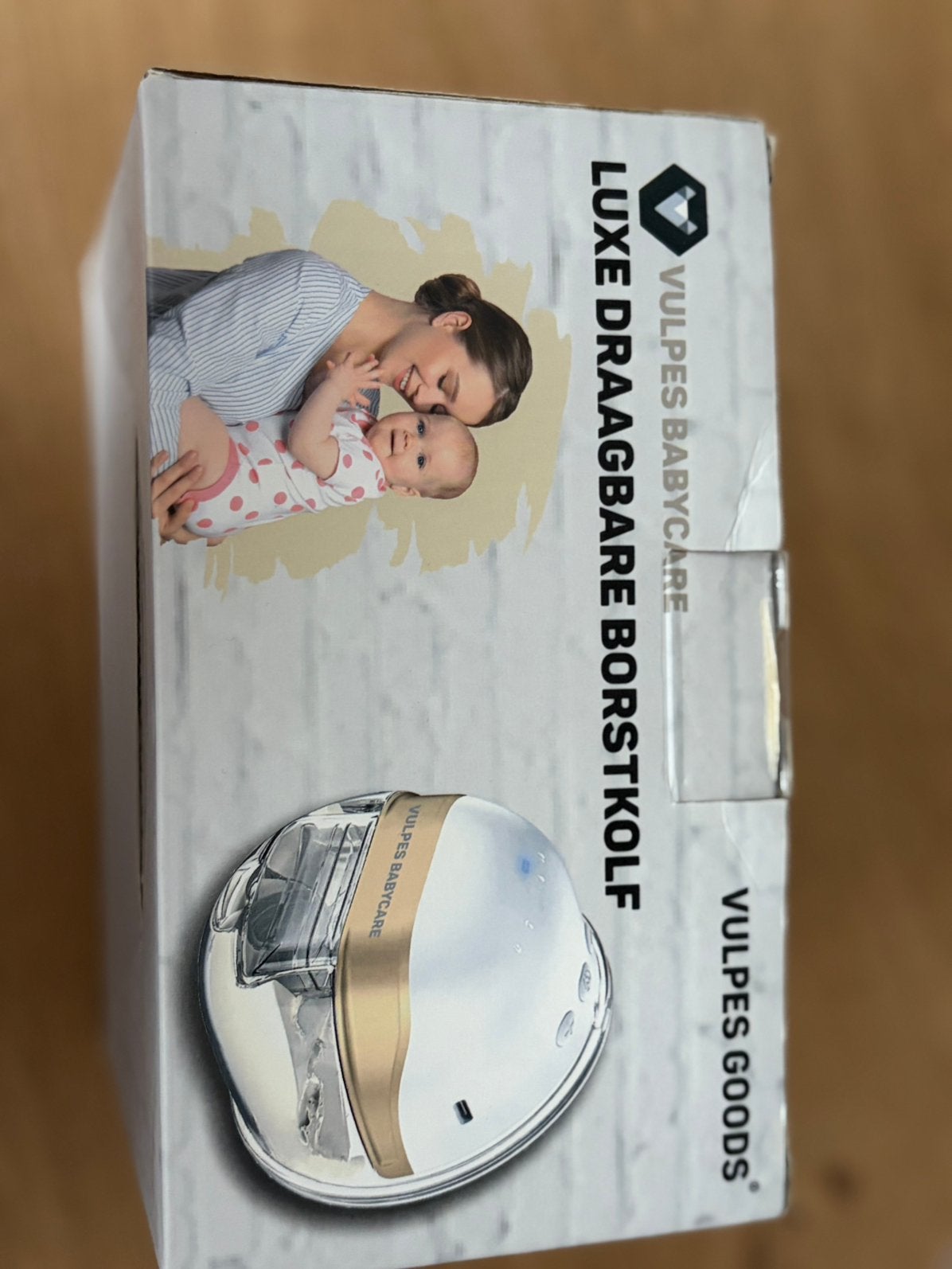 Vulpes Goods Pro dubbele elektrische borstkolf, Ophalen of Verzenden, Zo goed als nieuw, Borstkolf