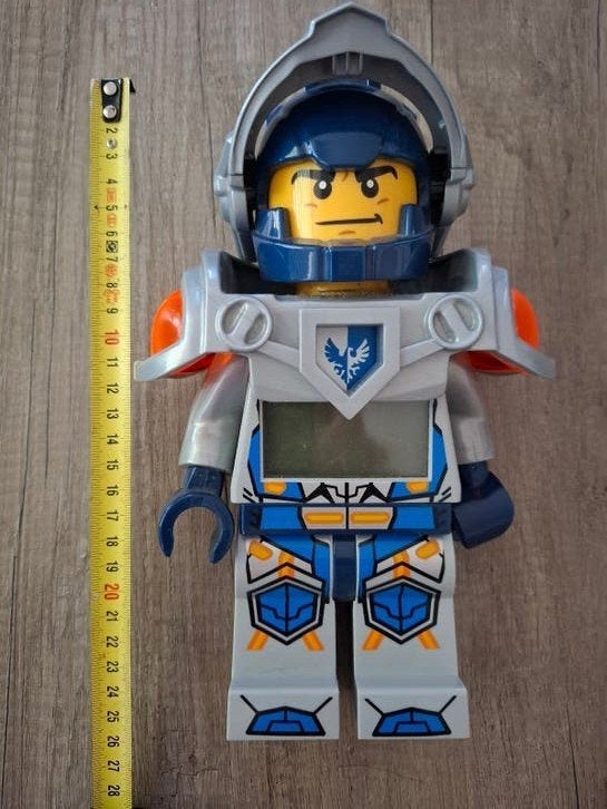 Lego Nexo Knights Wekker Klock Alarm 25 cm, Ophalen of Verzenden