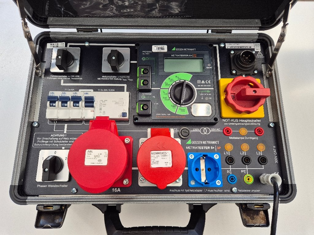 Testkoffer, NEN3140/ 1-fase en/of 3-fase tester, Ophalen of Verzenden