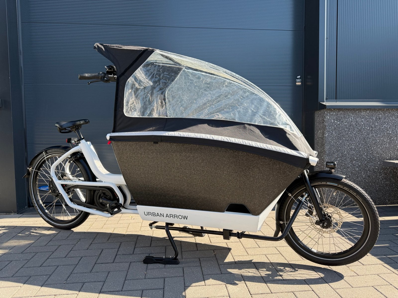 Urban Arrow Family Bakfiets - Zo goed als nieuw! Wit 1650km, Overige merken, Elektrisch, Ophalen of Verzenden, Zo goed als nieuw