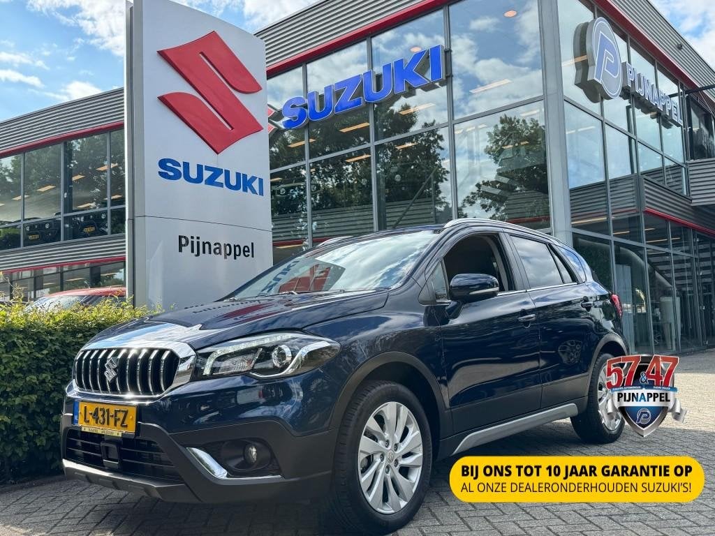 Suzuki S-CROSS 1.4 Select Turbo Boosterjet Smart Hybrid Lede, Auto's, Voorwielaandrijving, Stoelverwarming, Gebruikt, 4 cilinders