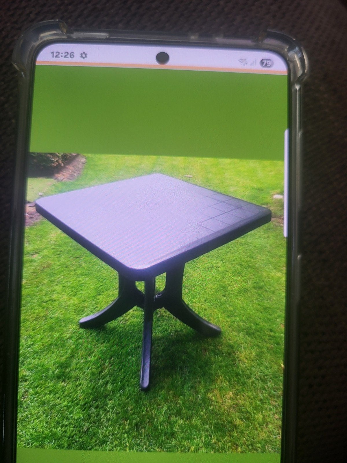 Gezocht zo tuin tafel, Ophalen, Rond