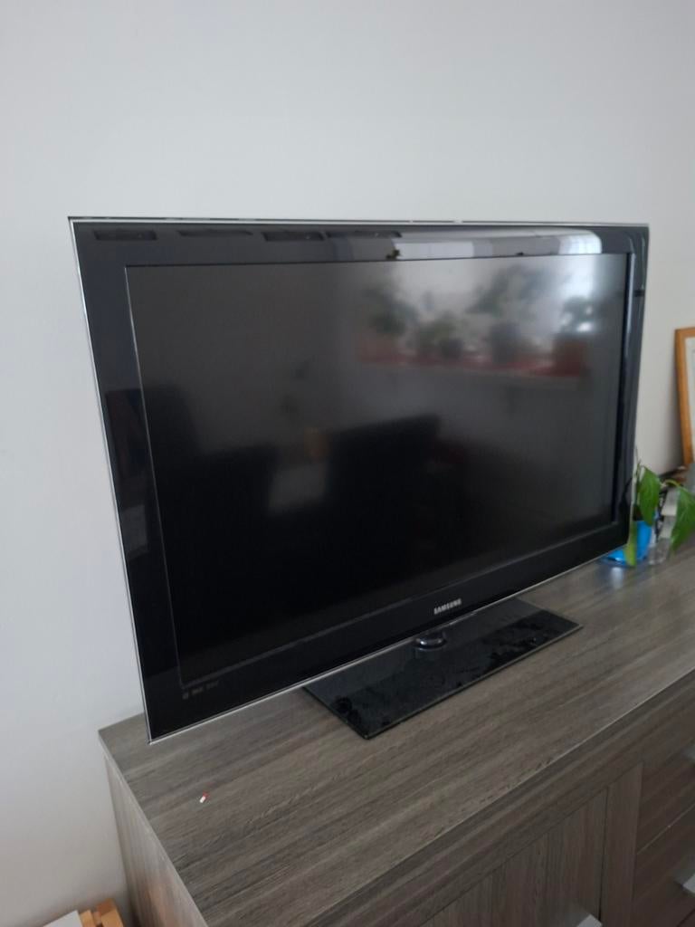 Samsung 46 inch TV(Full HD)–Voor de handige klusser,hobbyist, Ophalen, Gebruikt, 50 Hz, Samsung