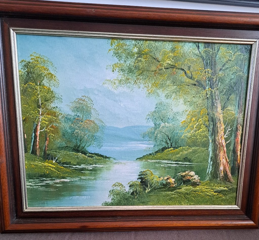 Schilderij, Ophalen, Klassiek, Olieverf, Landschap