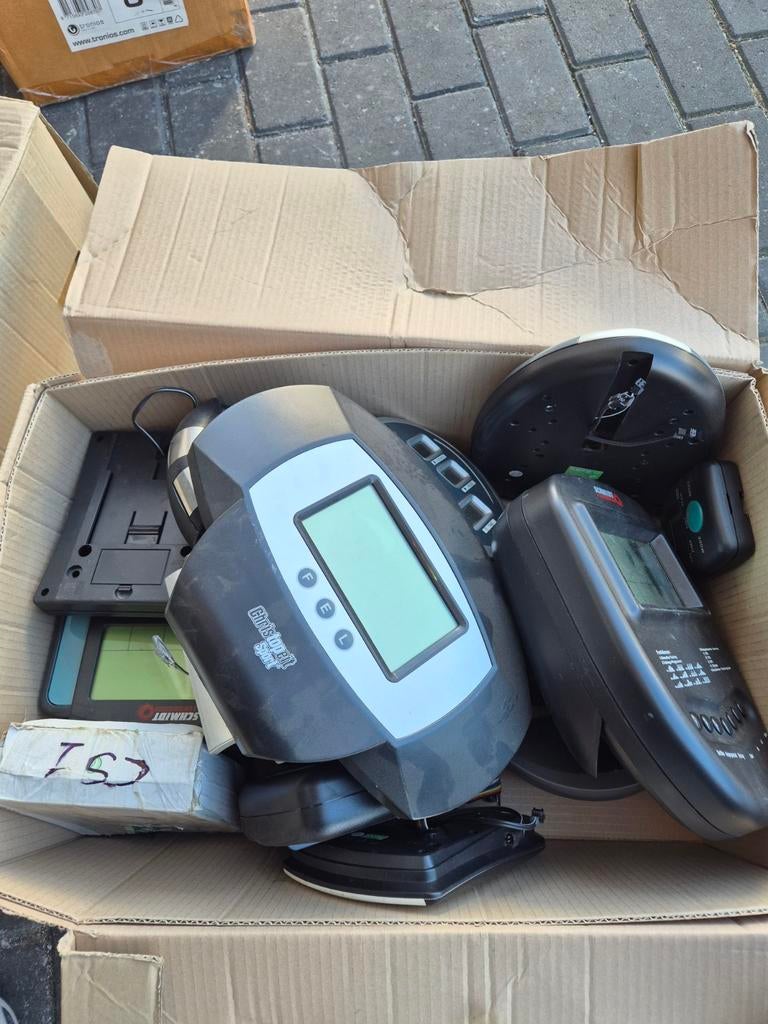 Grote partij fitness computers / displays, Gebruikt, Overige typen, Onbekend, Ophalen of Verzenden
