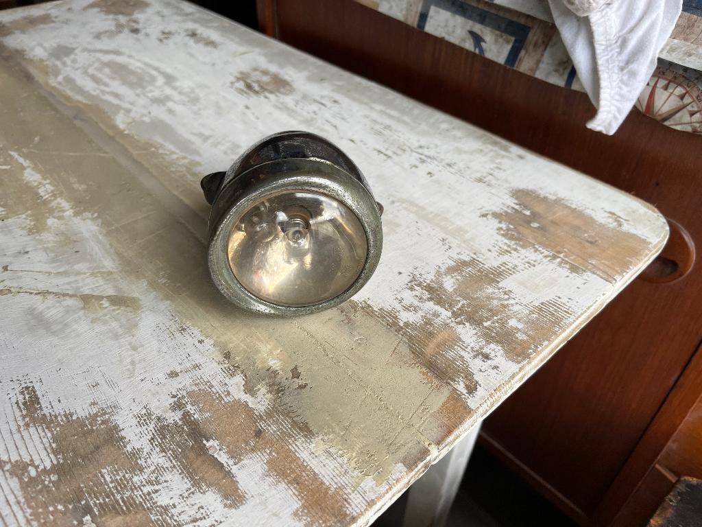 Fietslamp antiek, Ophalen of Verzenden