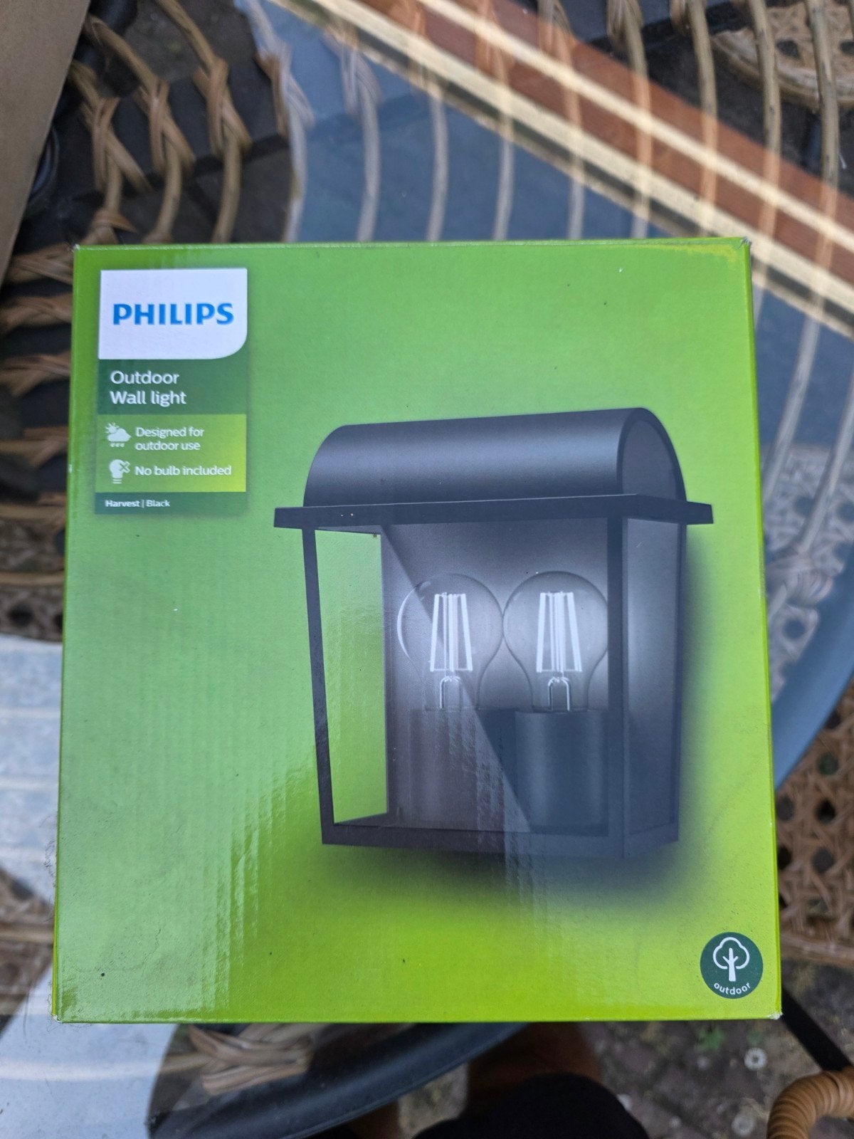 Philips Outdoor Light; Buiten Lamp, Minder dan 50 watt, Wandlamp, Ophalen of Verzenden, Netvoeding