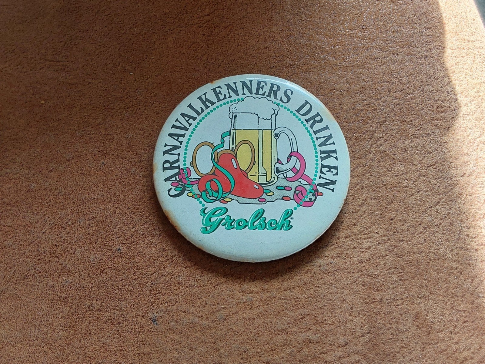 Grolsch button, Ophalen of Verzenden, Grolsch