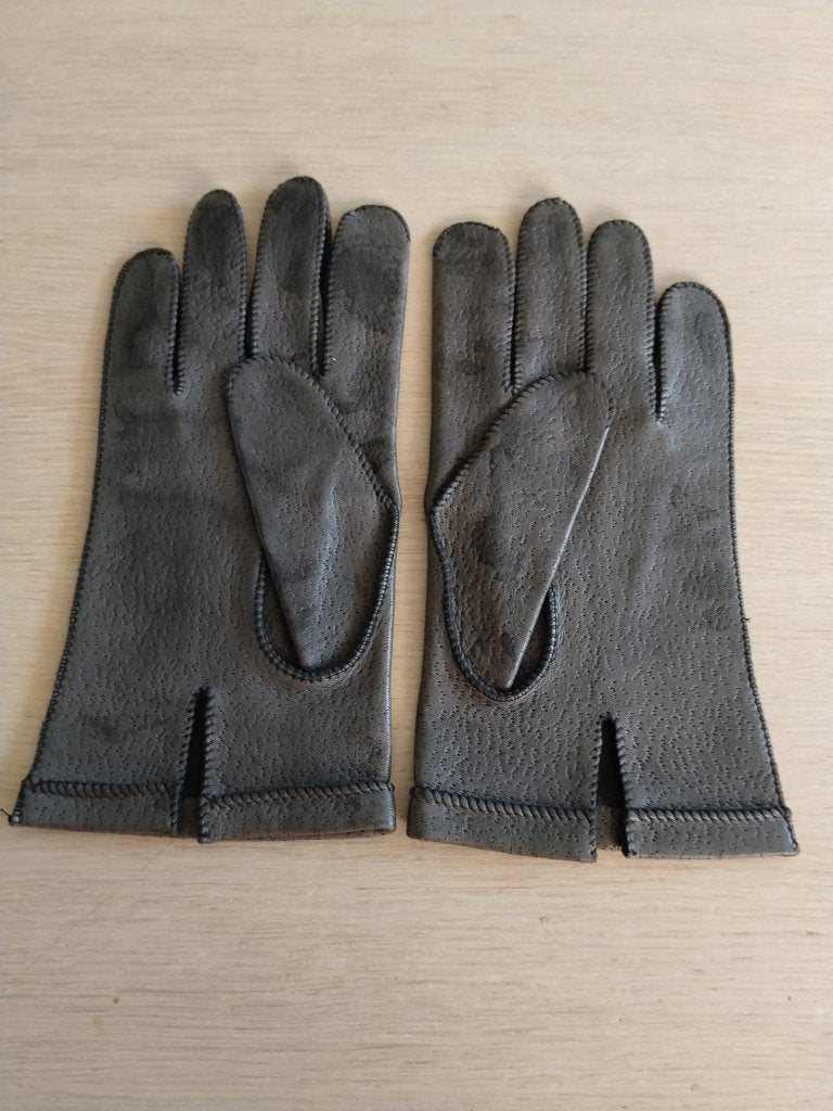 Lederen heren handschoenen, Ophalen of Verzenden, Zo goed als nieuw, Handschoenen