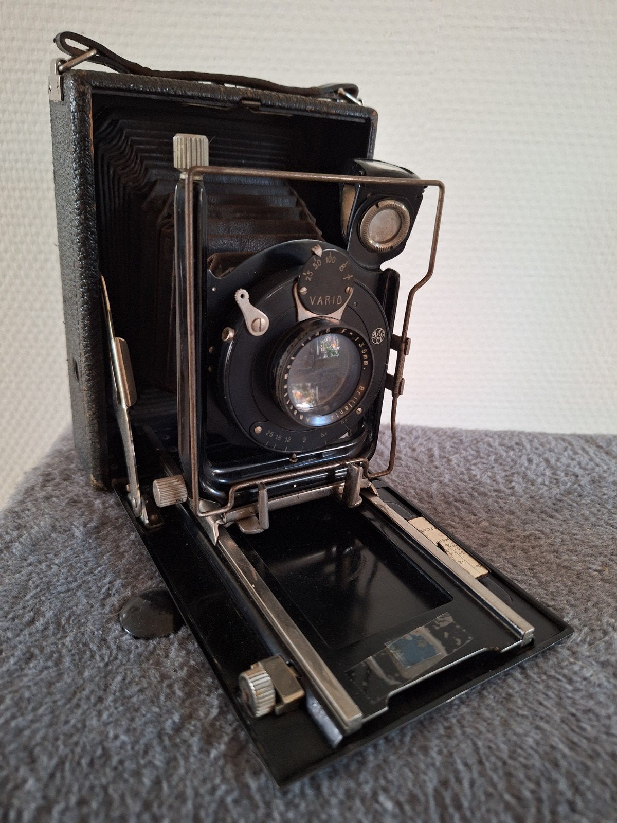 9 x 12 vouwplaten camera/ balg camera, Ophalen of Verzenden, Fototoestel