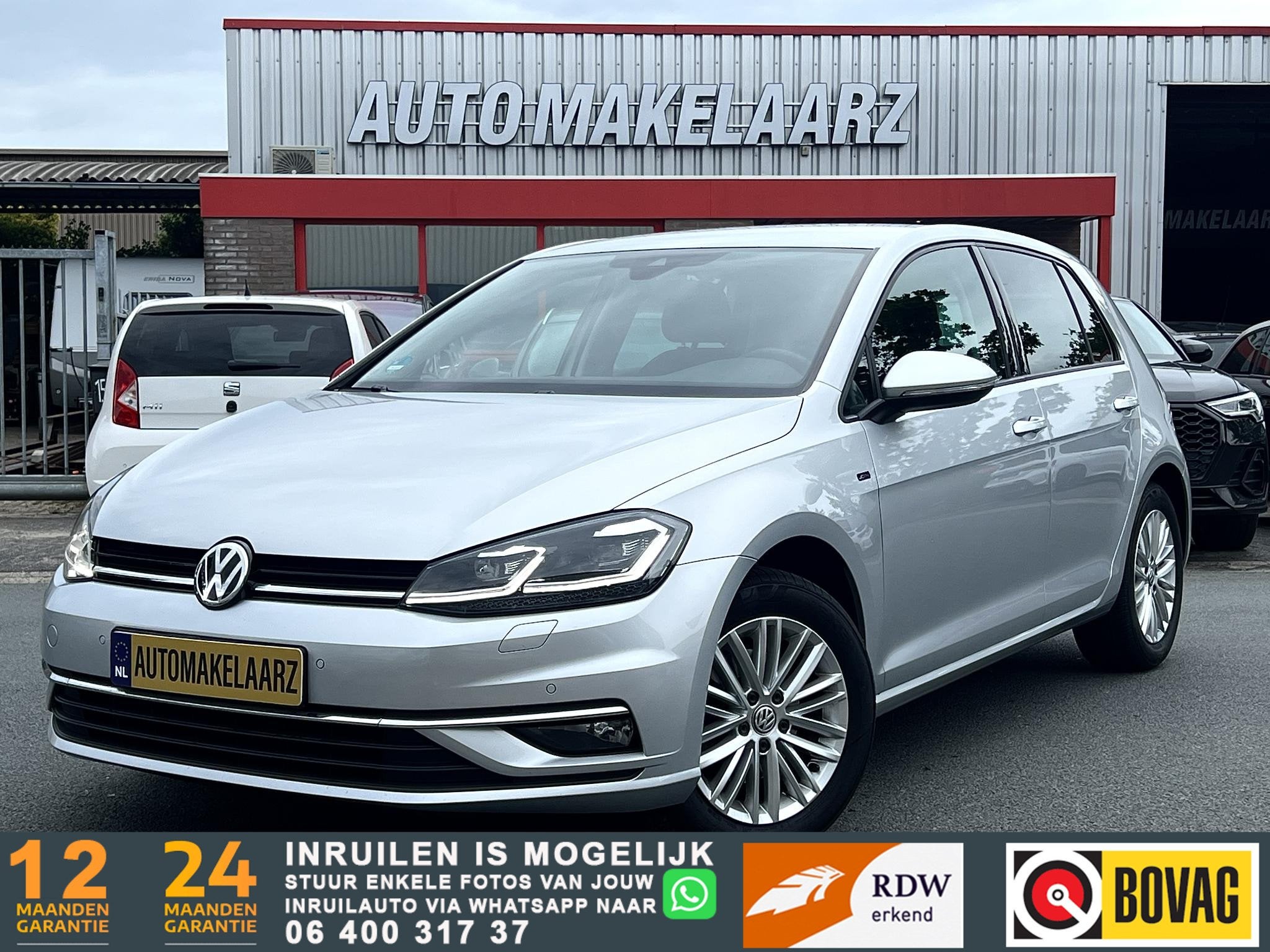 Volkswagen Golf 1.5 TSI Highline BLIND SP. LANE ACC CLIMA CA, Automatische klimaatregeling, 4 cilinders, 150 pk, Bedrijf