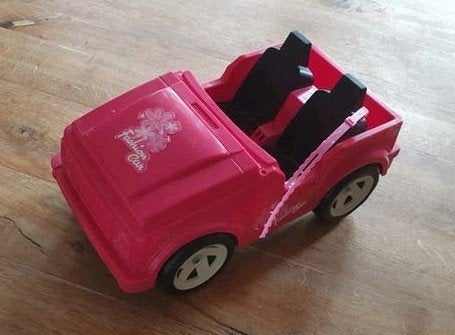 Barbie auto, Simba Steffi love fashion car, cabrio Jeep, Ophalen of Verzenden
