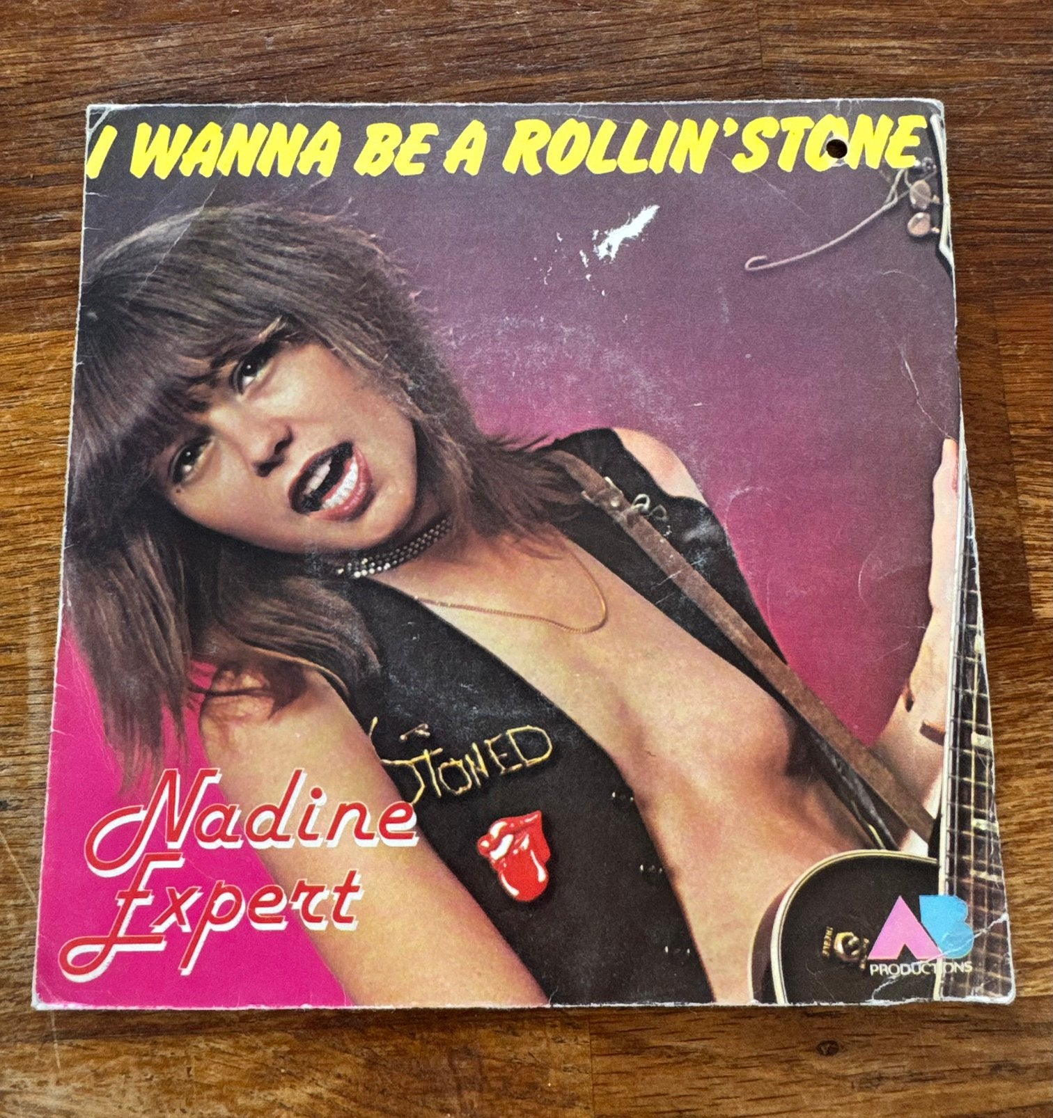 Vinyl Single - Nadine Expert, Ophalen of Verzenden, Zo goed als nieuw, Pop