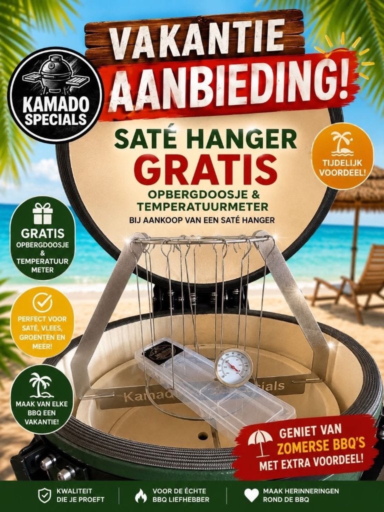 ZOMER = BBQ-TIJD!, 3371 EE, Nieuw, Ophalen of Verzenden, Kamado specials
