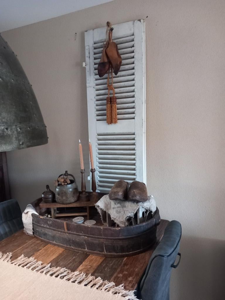 Brocante shutter, Huis en Inrichting, Woonaccessoires | Wanddecoraties, Ophalen of Verzenden