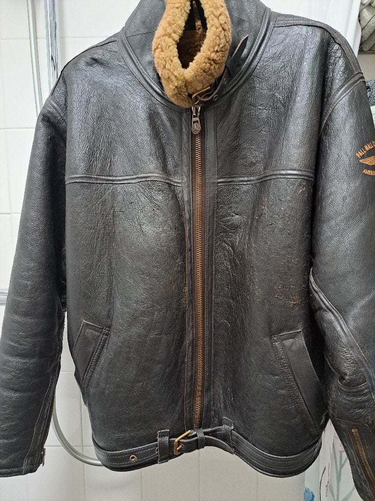 PME Legend Leren Jas met Bontkraag - Heren, Motoren, Ophalen, PME Legend, Heren, Jas | leer