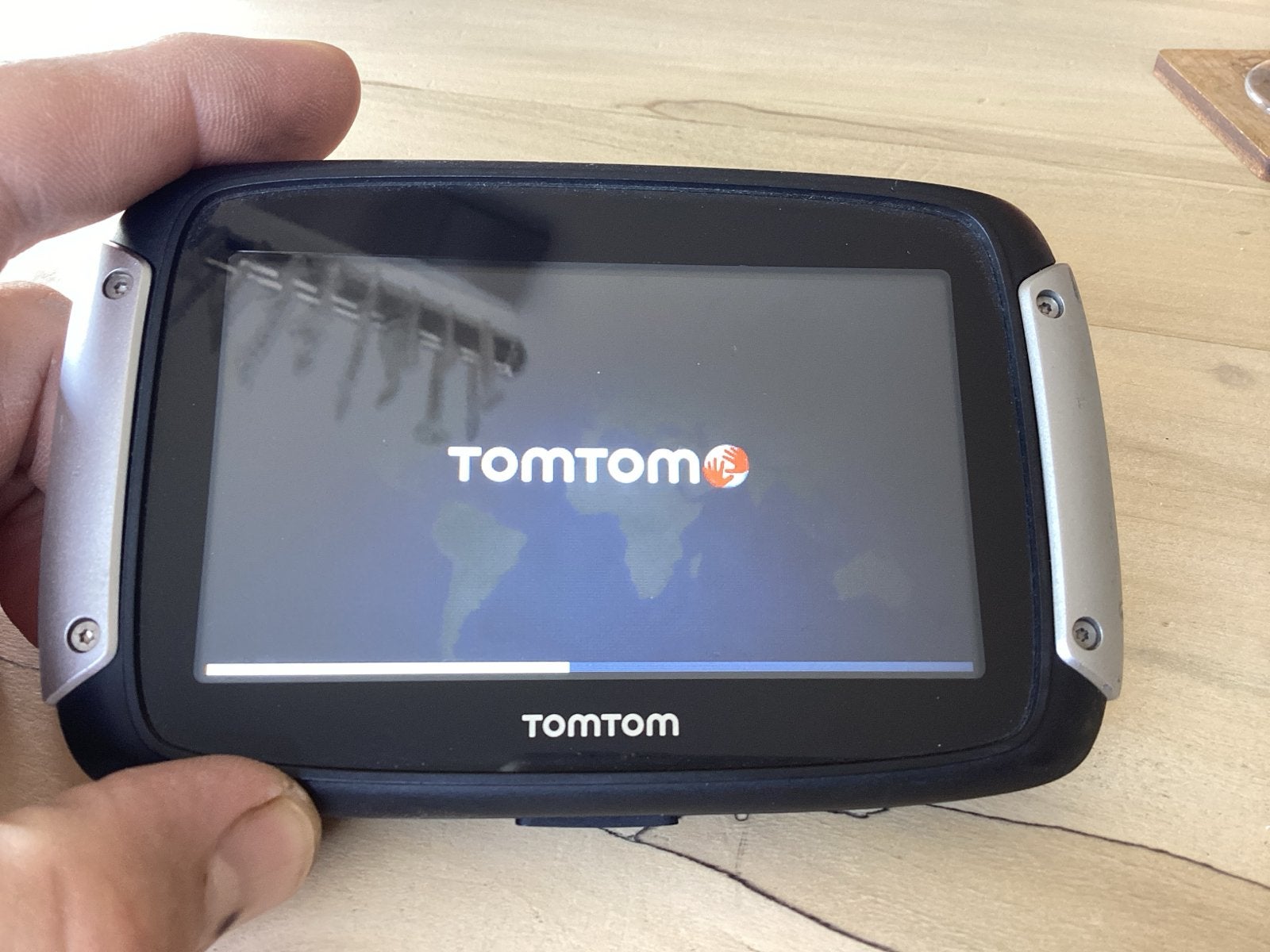 TomTom Rider 400 met Europa kaart - Motor navigatie, Ophalen of Verzenden, Gebruikt