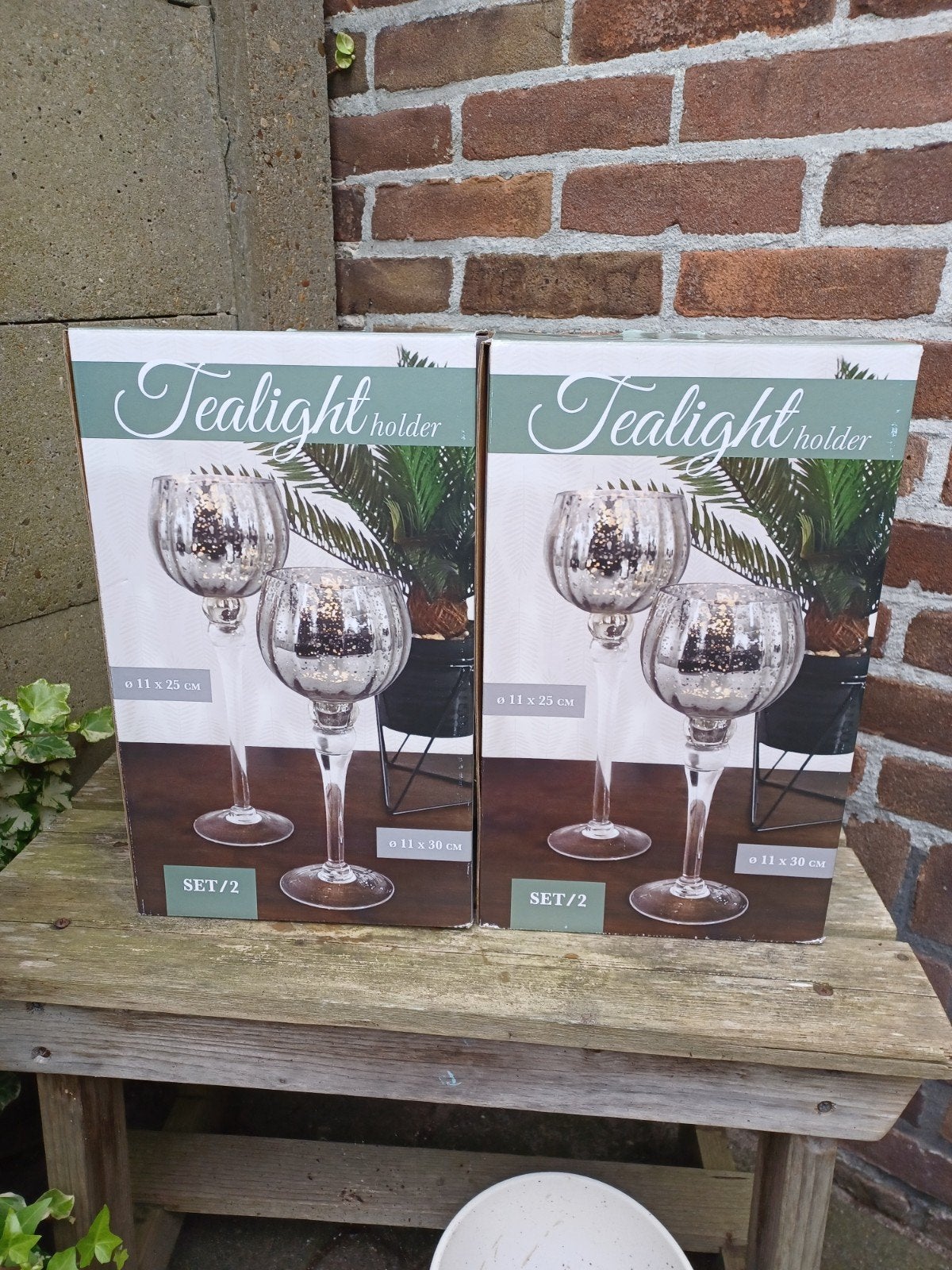 te koop nieuw in verpakking theelicht houders, Ophalen of Verzenden