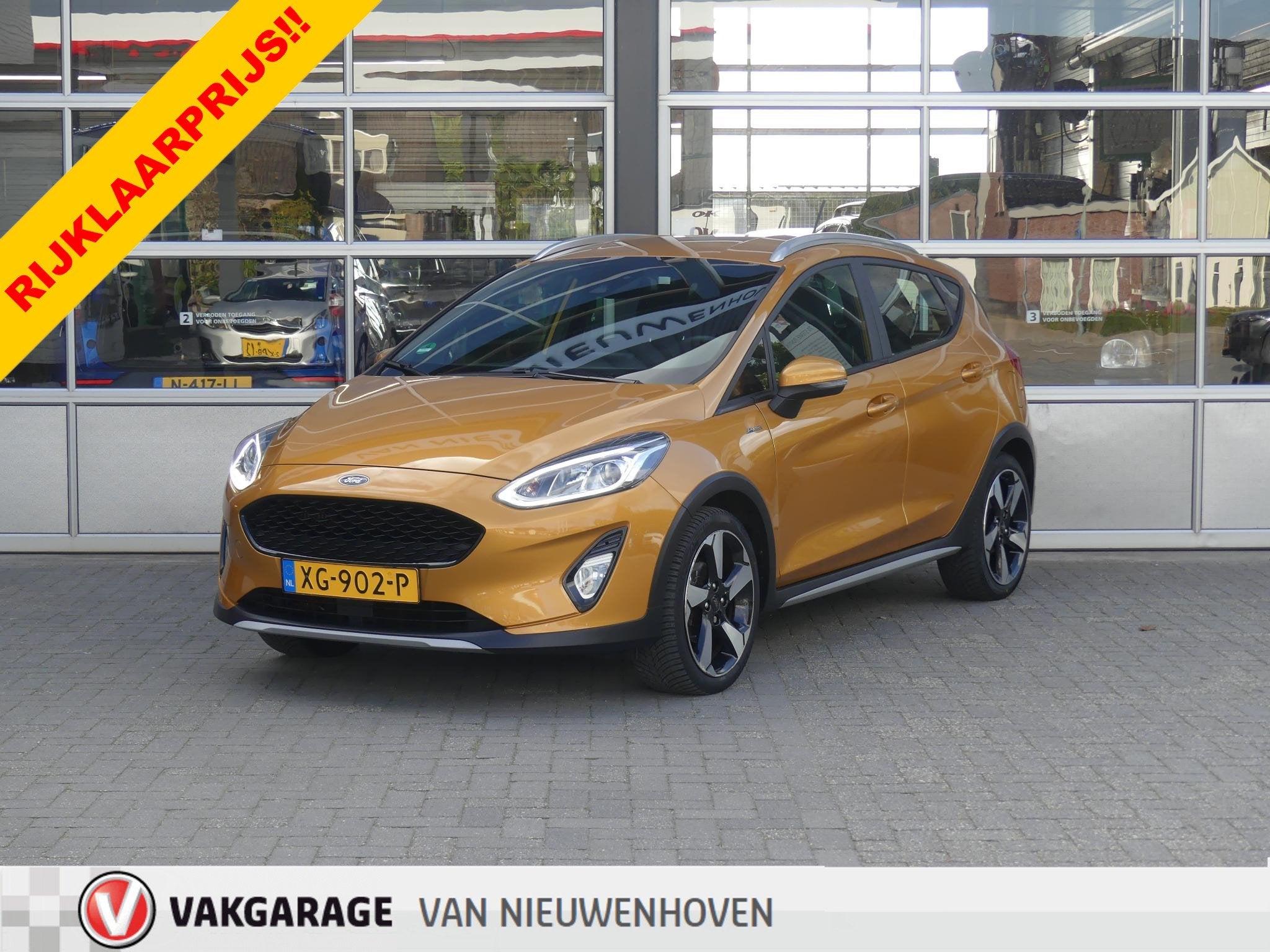 Ford Fiesta 1.0 EcoBoost Active First Edition *t/m 10de bouw, Auto's, Voorwielaandrijving, Gebruikt, Met garantie (alle), 49 €/maand