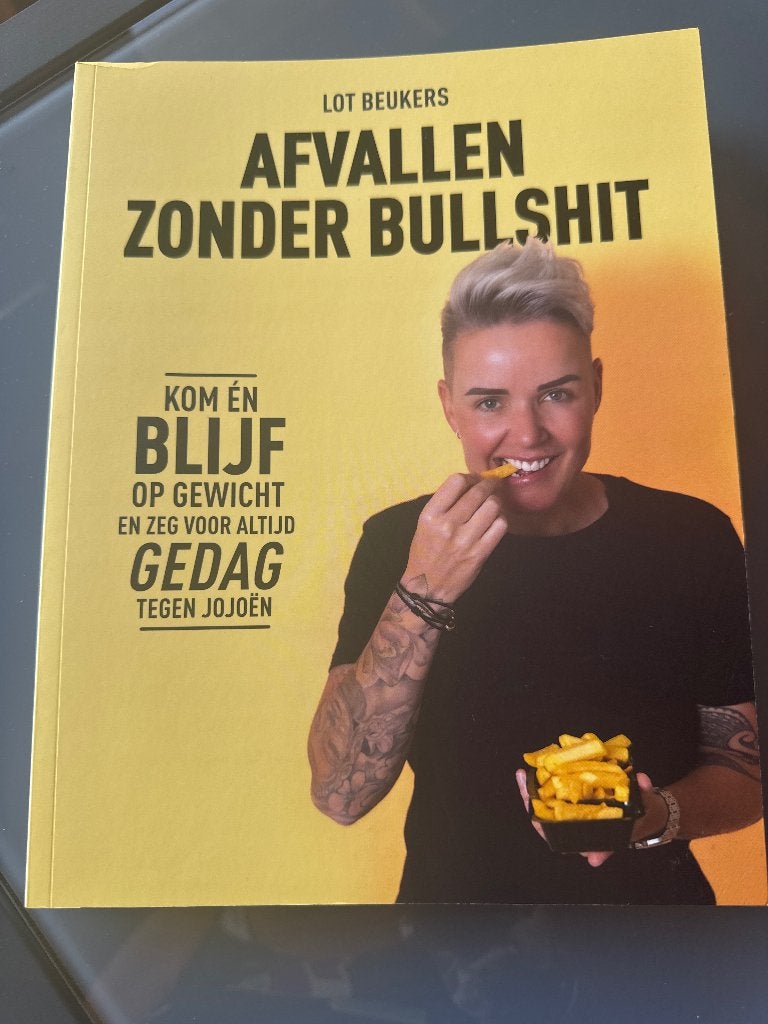 Afvallen zonder bullshit, Verzenden, Zo goed als nieuw, Dieet en Voeding, Lot Beukers