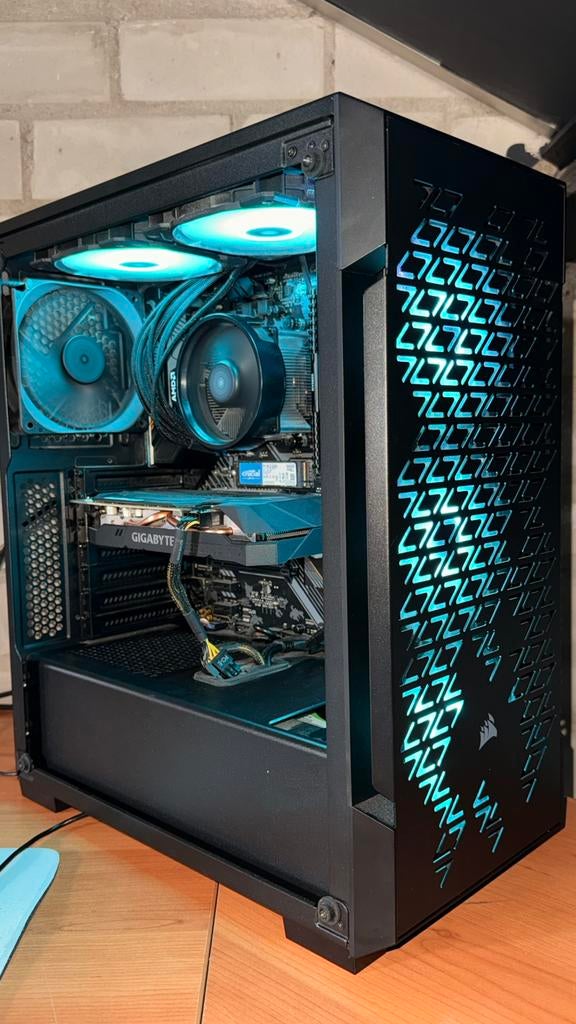Gaming PC met RTX 2060Tİ en Ryzen 5, Ophalen of Verzenden, Zo goed als nieuw, Gaming, SSD