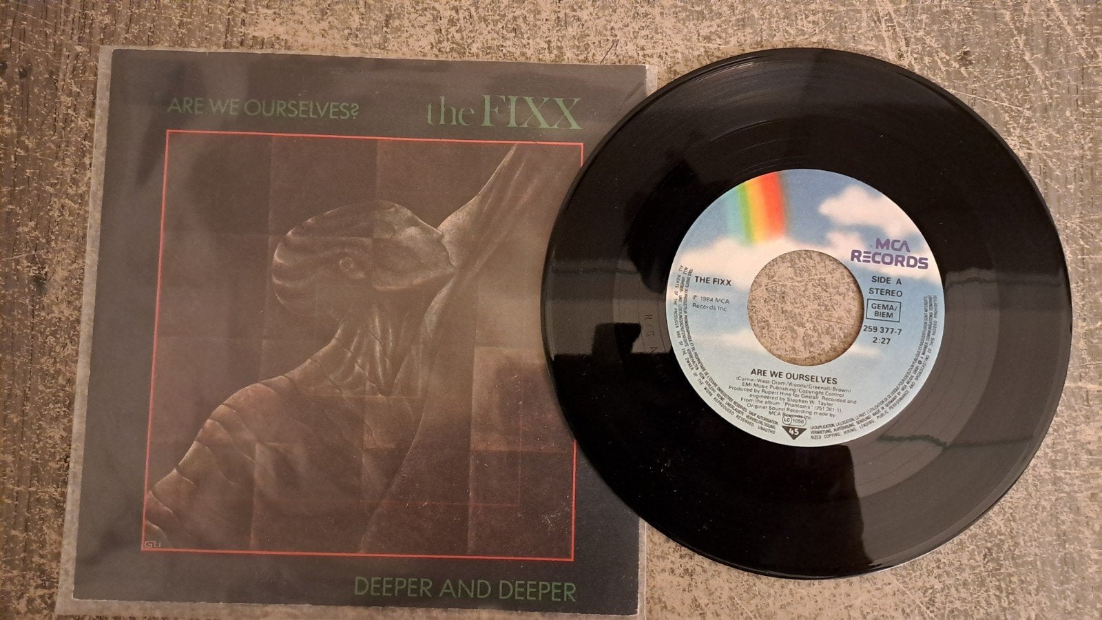 The fixx  - are we ourselves, Gebruikt, 7 inch, Pop, Fotohoes