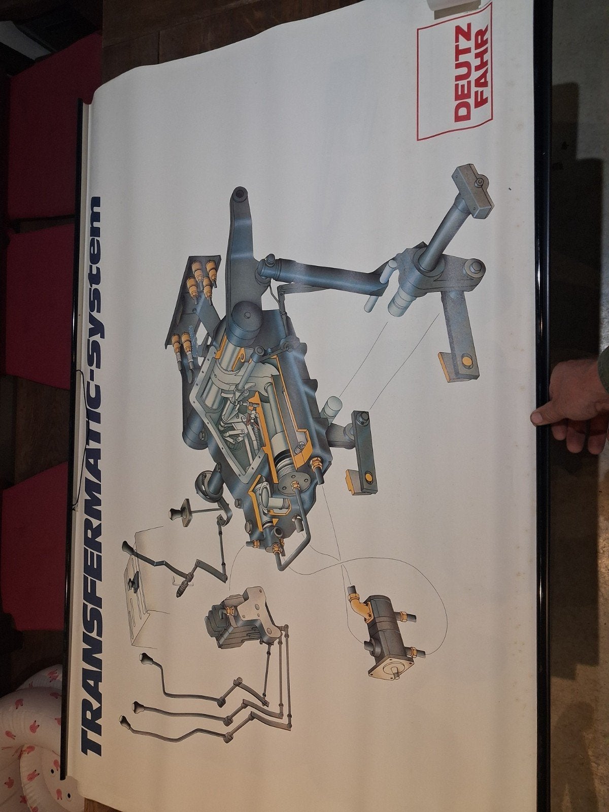 Deutz fahr poster, Ophalen of Verzenden, A1 t/m A3