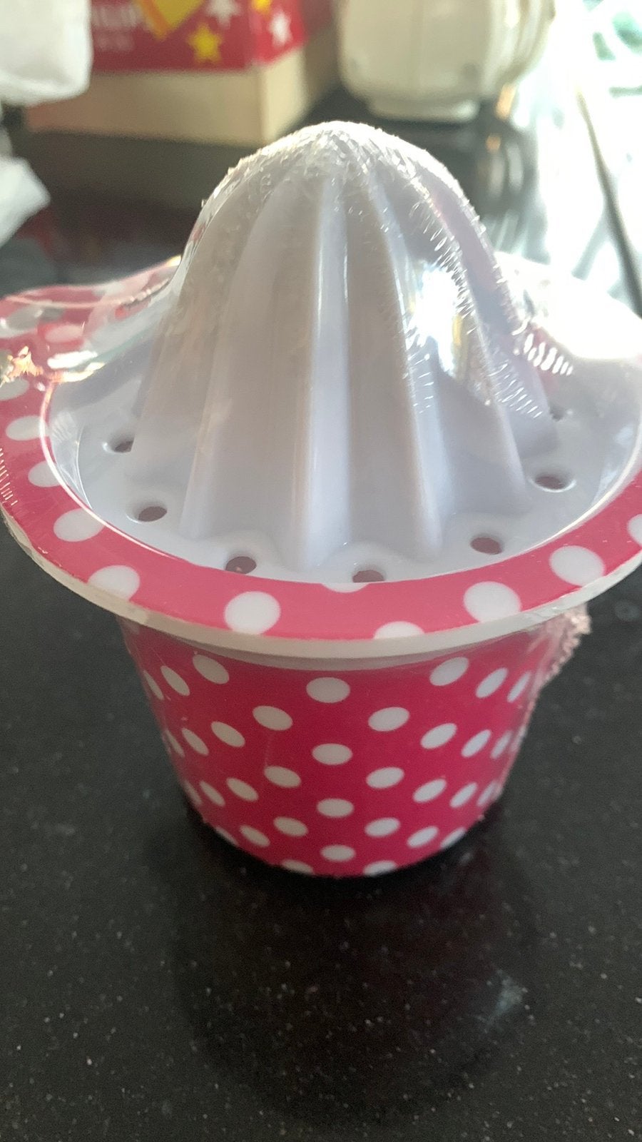Nieuwe Citruspers - Roze met Witte Stippen, Ophalen of Verzenden, Nieuw
