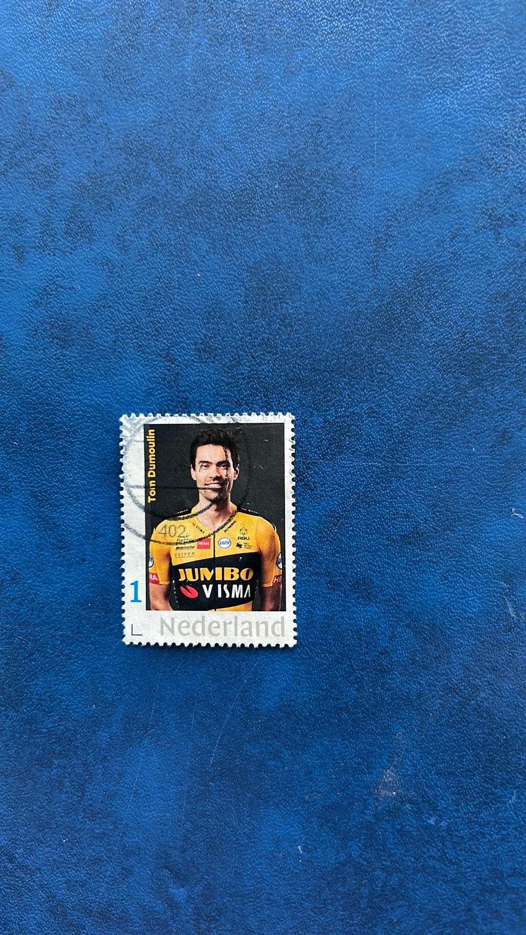 Nederland Jumo Visma Tom Dumoulin, Verzenden, Gestempeld