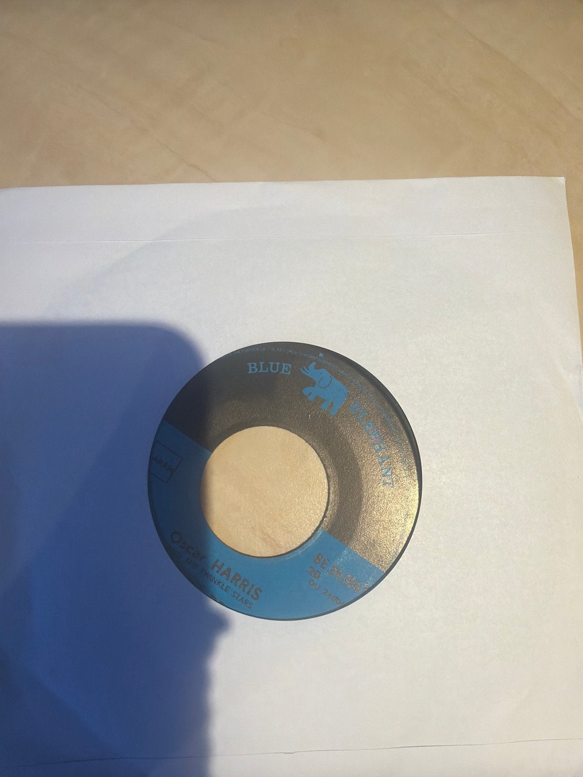 Oscar Harris & The Twinkle Stars - Blue (7 inch vinyl), Gebruikt, 7 inch, Ophalen of Verzenden, Pop