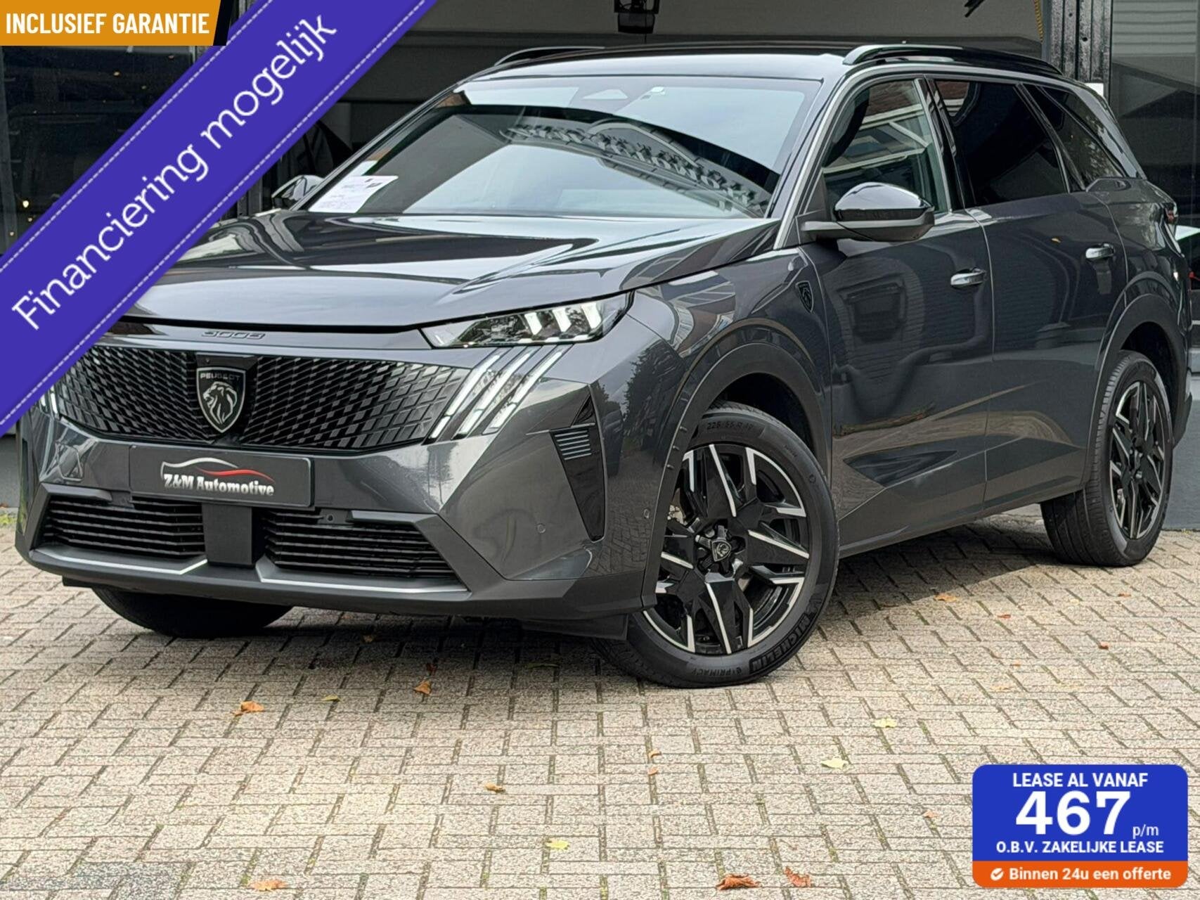 Peugeot 5008 GT e Aut*Led*Car-Play*360°7ZIT*incBTW*, Auto's, 136 pk, Gebruikt, 1199 cc, Bedrijf