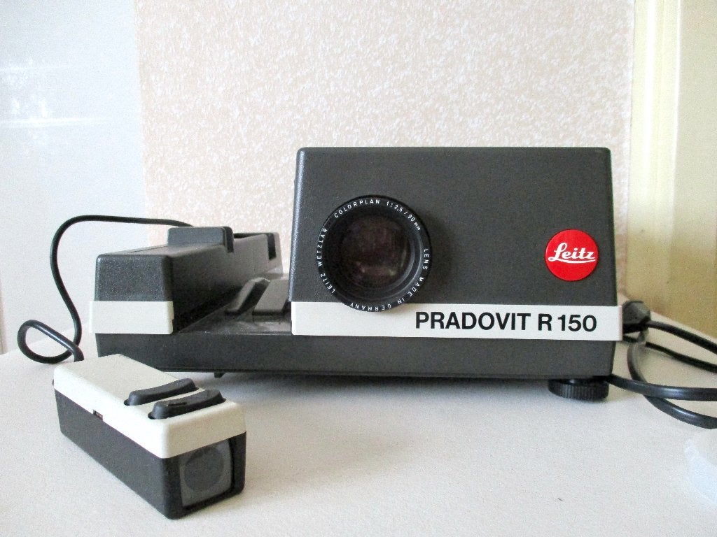 Diaprojector Leitz Pradovit R 150, Ophalen of Verzenden, Gebruikt