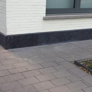 Gevelplint in Chinese hardsteen, Ophalen, Nieuw, Natuurstenen