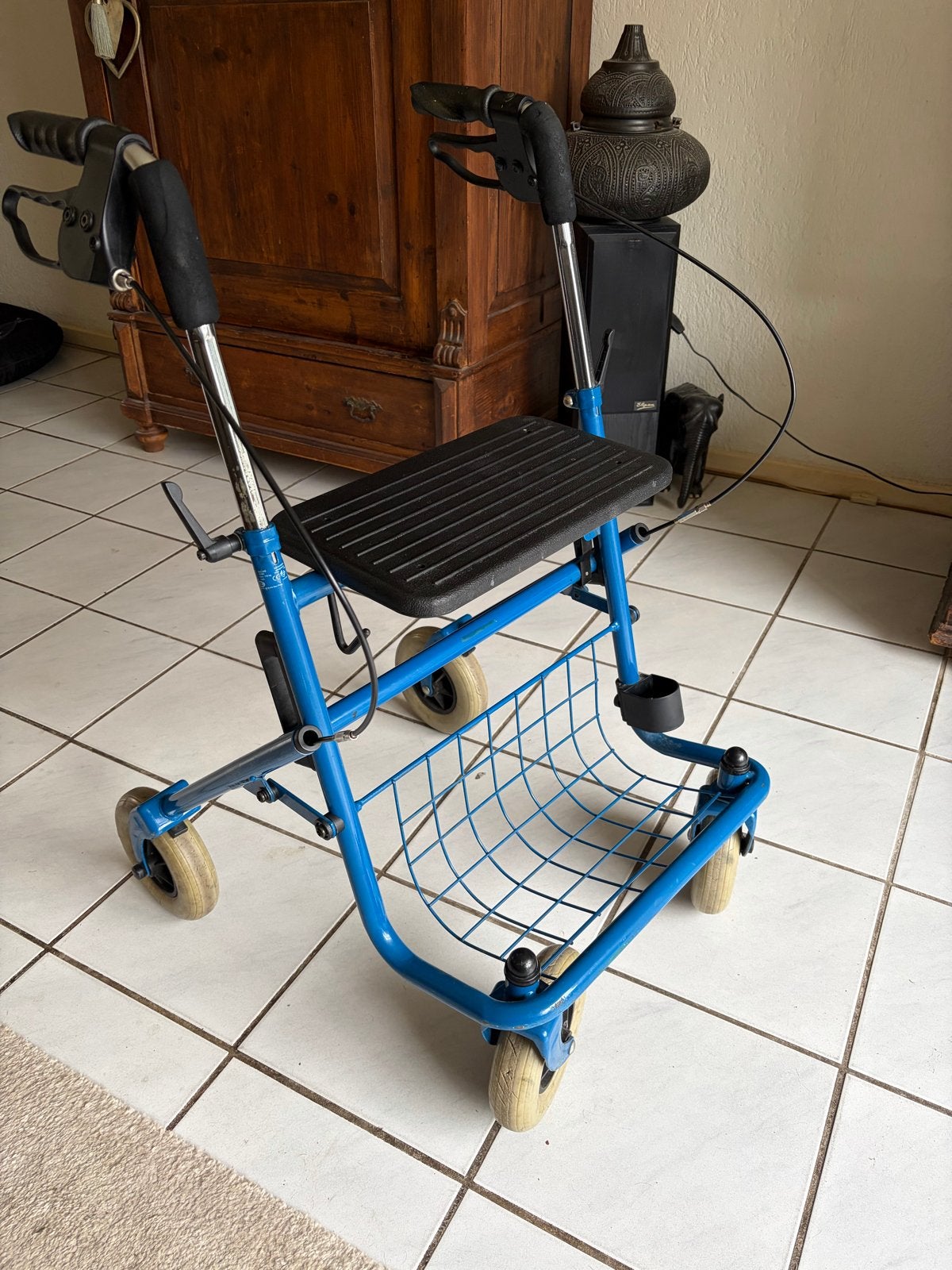 Rollator, Ophalen, Gebruikt