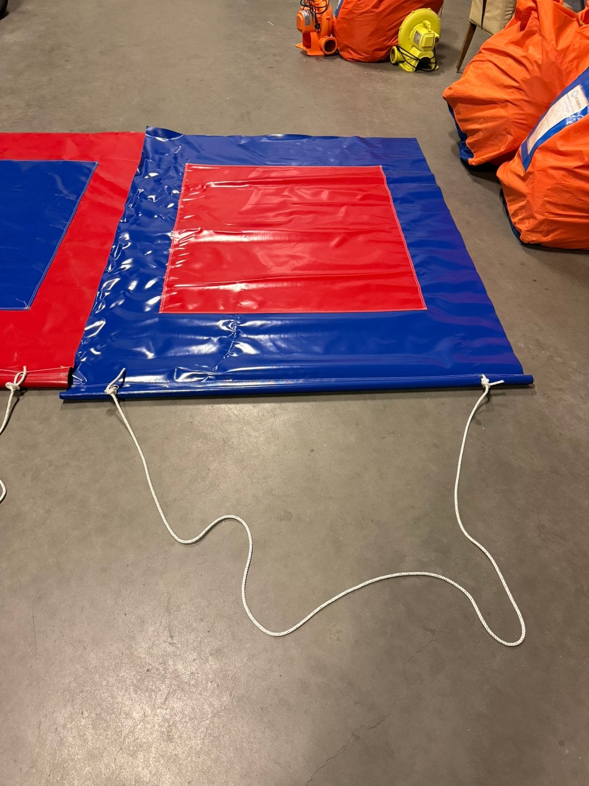 Zeskamp spel springtapijt nieuw nooit gebruikt springkussen, Ophalen, Nieuw, Overige