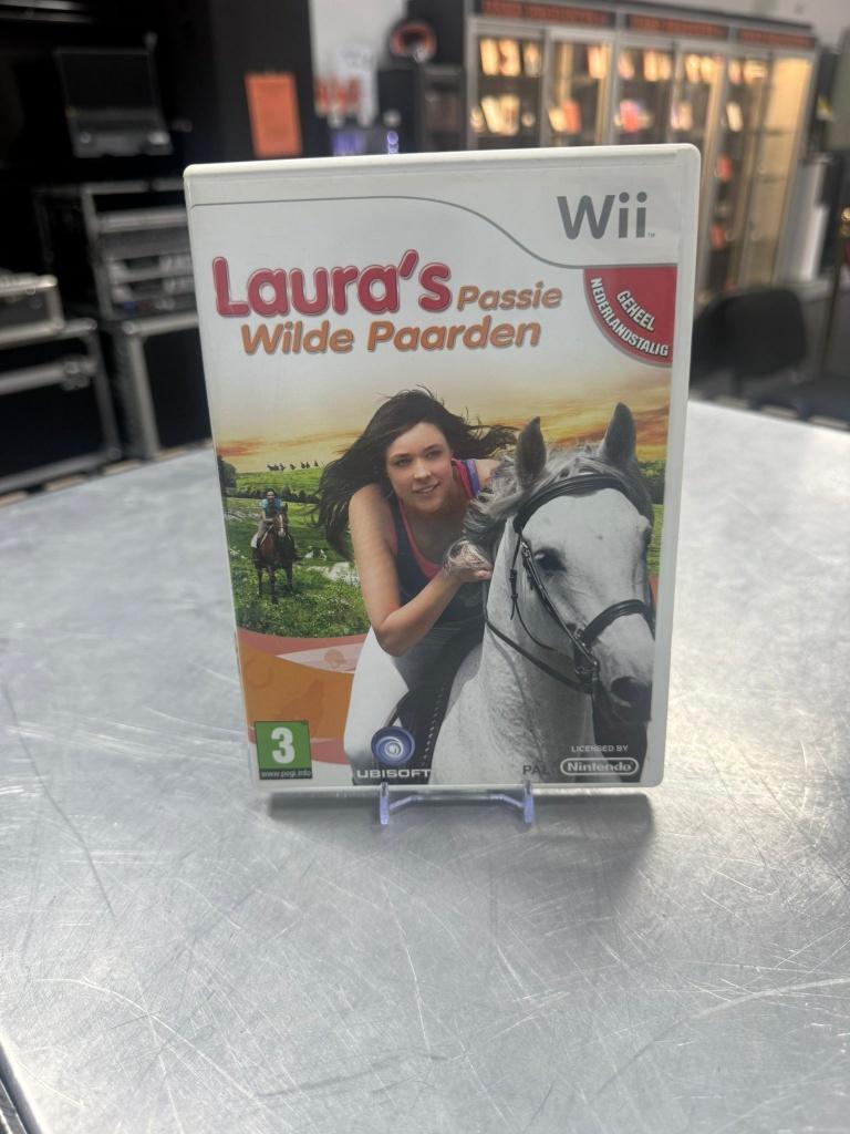 Nintendo Wii Game | Lauras passie wilde paarden, ., 1 speler, Ophalen of Verzenden, Zo goed als nieuw